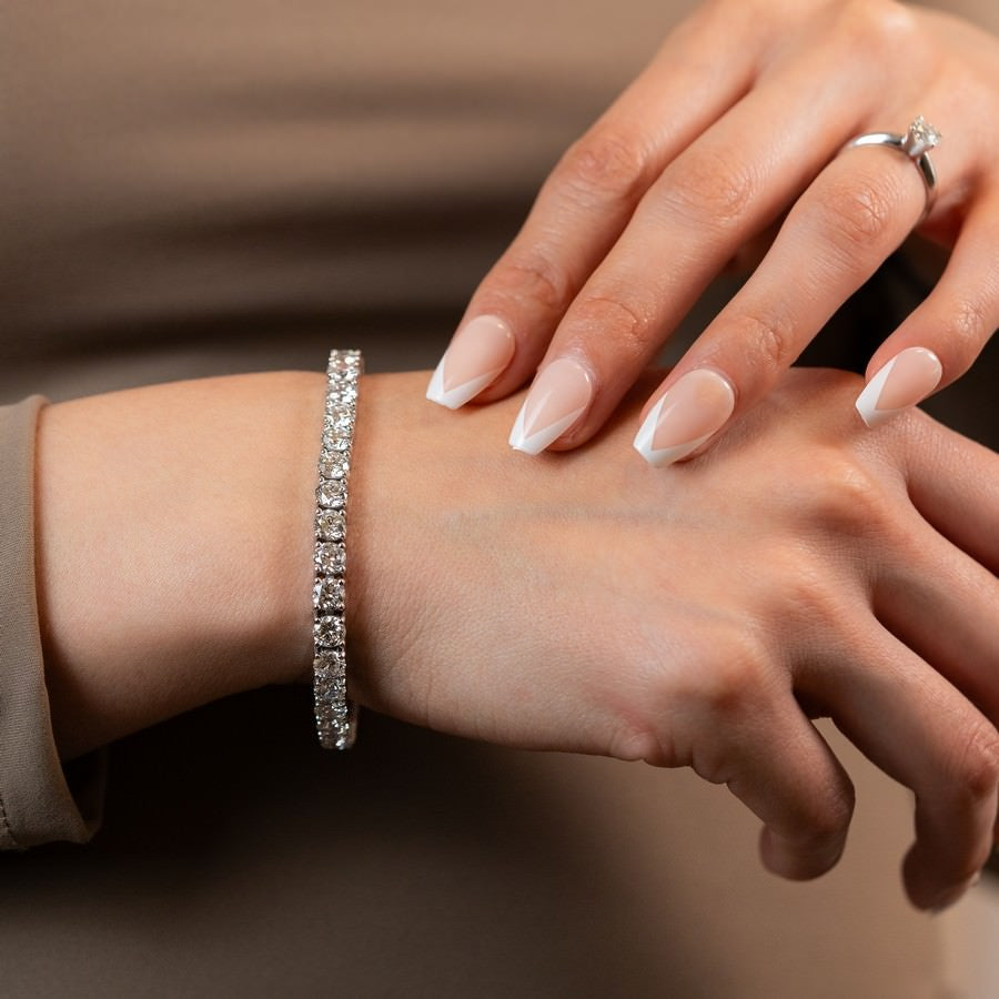 20 Carat Diamond Tennis Bracelet