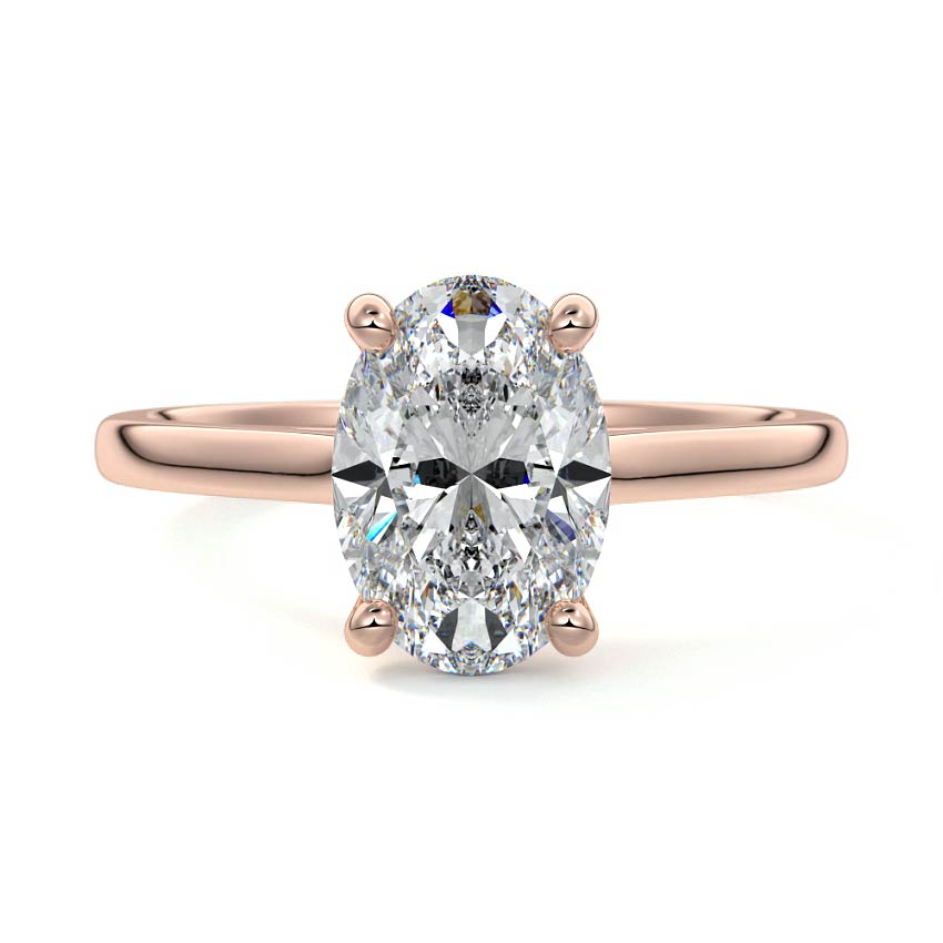 Lauren - Moissanite Engagement Ring