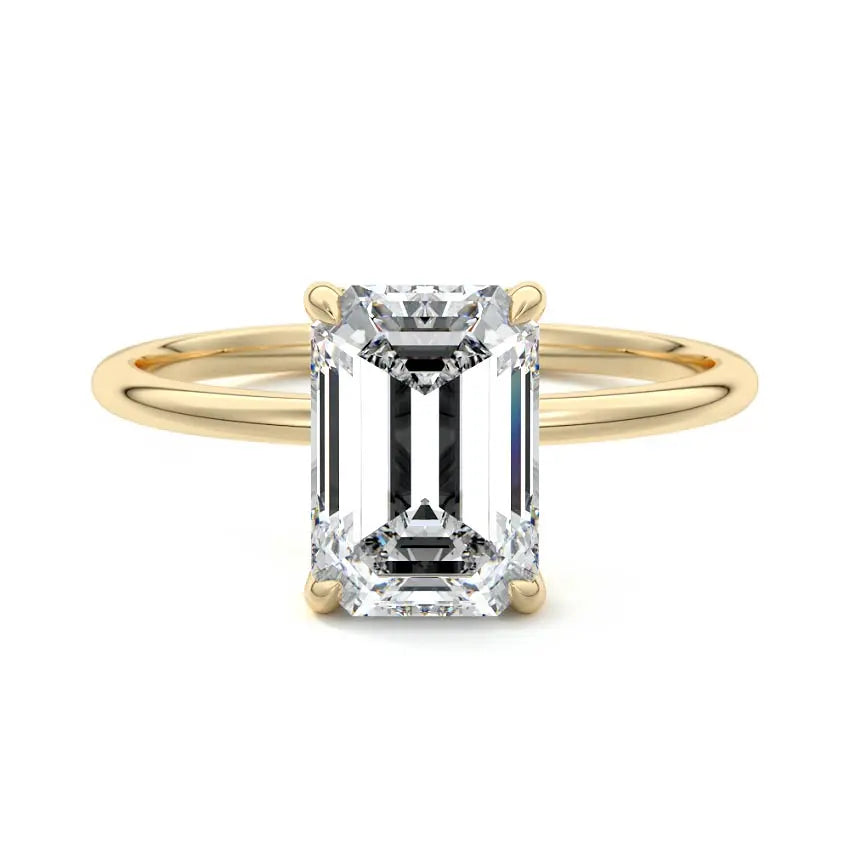 Lavigne -Oval Lab Grown Solitaire Engagement Ring