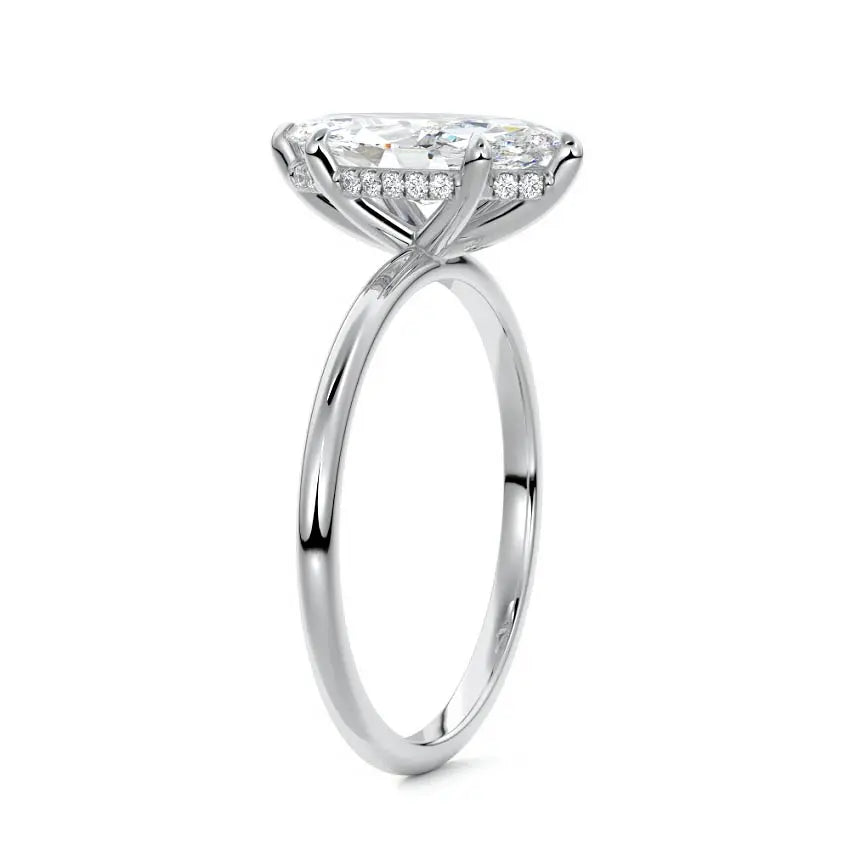 Cullen Jewellery Sydney - White Gold Engagement Ring
