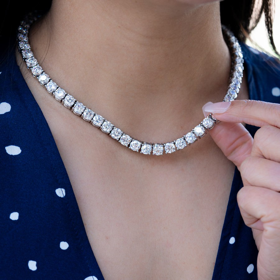 80 Carat Diamond Tennis Bracelet 14K