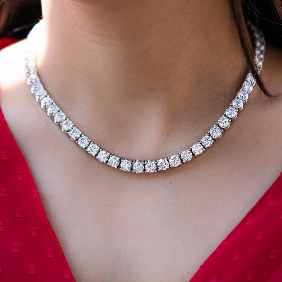 80 Carat Diamond Tennis Bracelet 14K