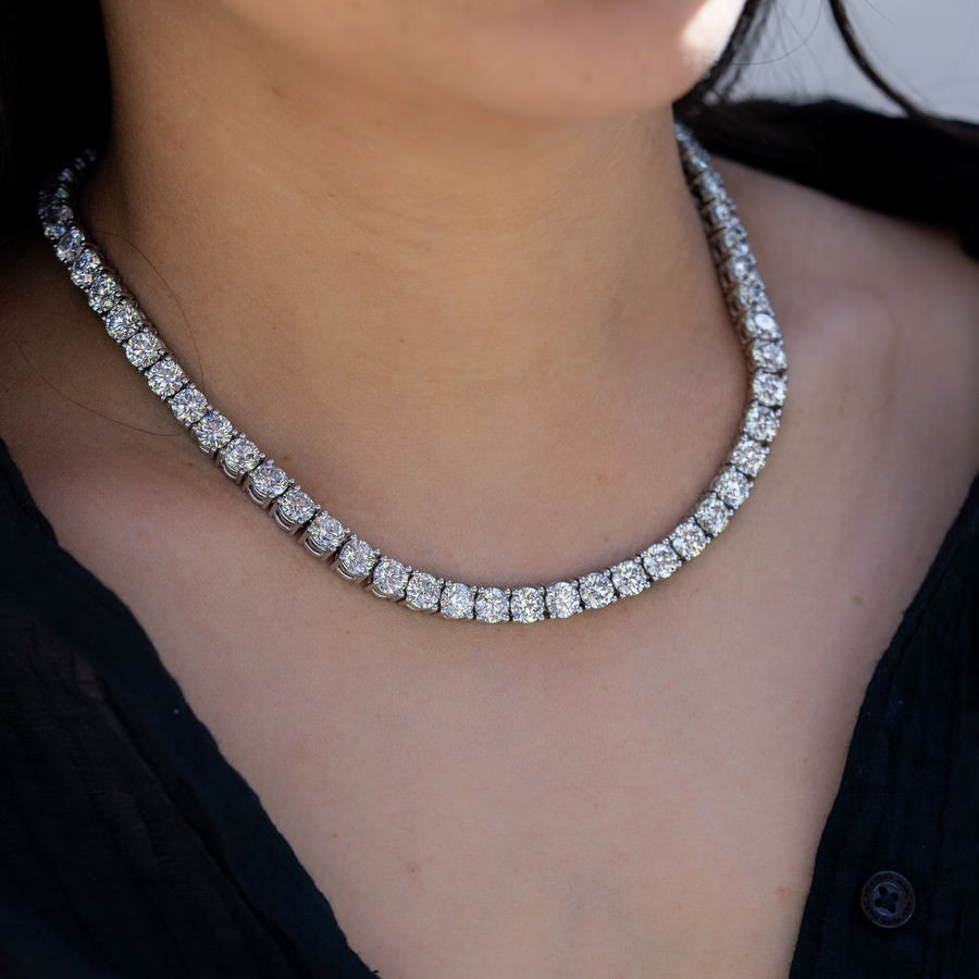 80 Carat Diamond Tennis Bracelet 14K