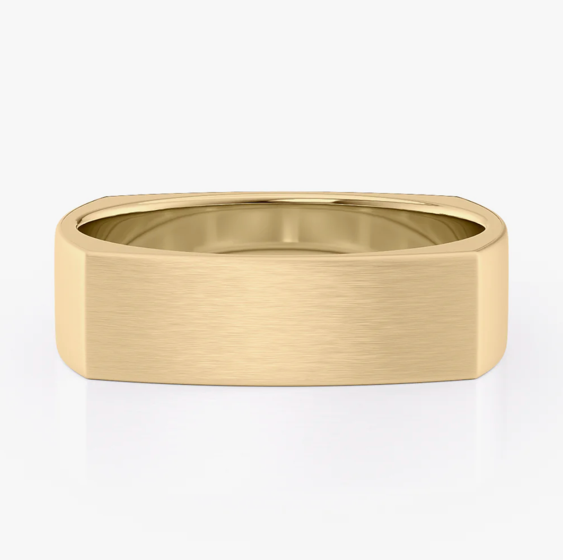 Carlos - Sleek Square Edge Wedding Band