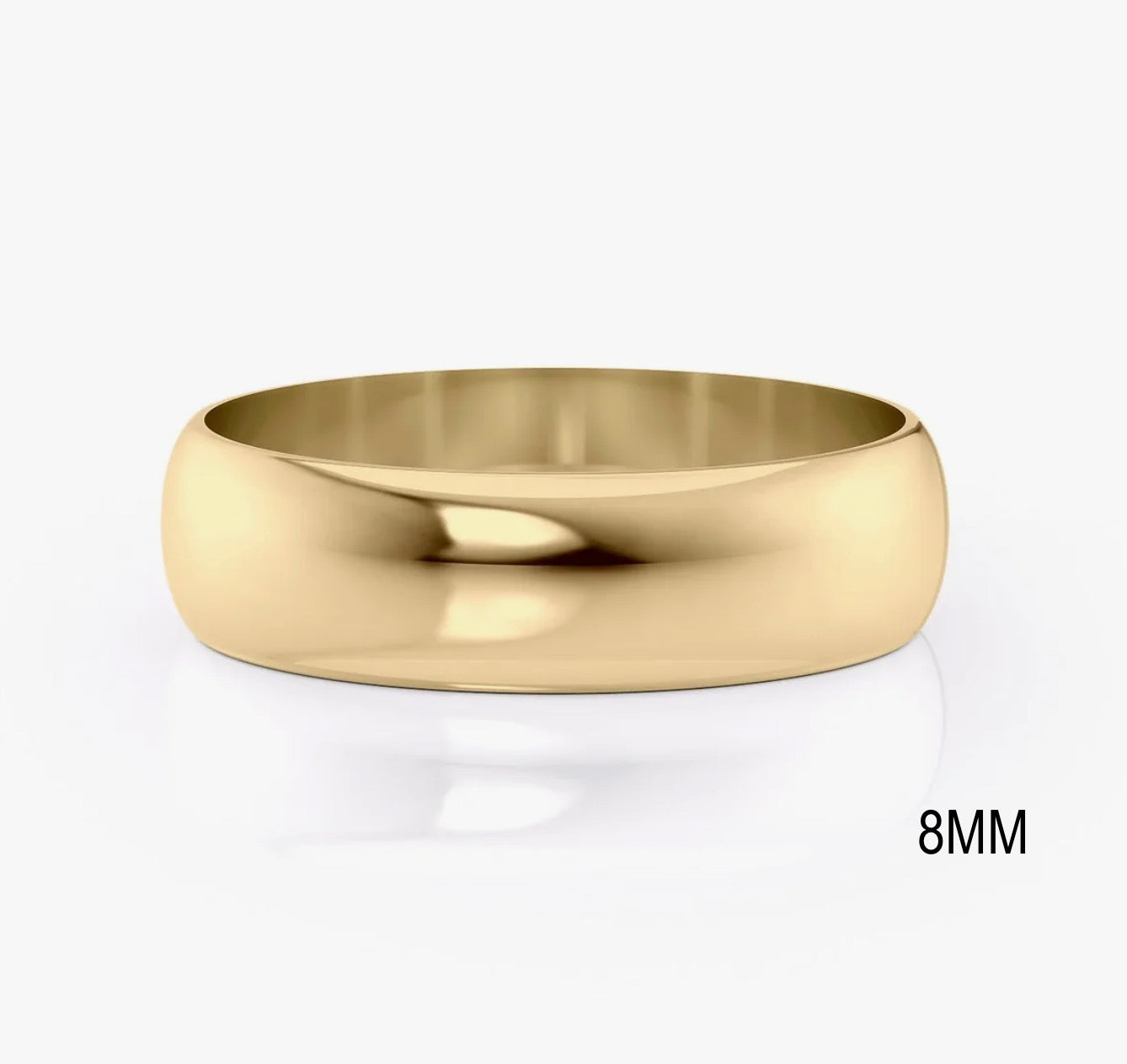 Men’s Wedding Band | White, Yellow & Rose Gold – Nura Lab