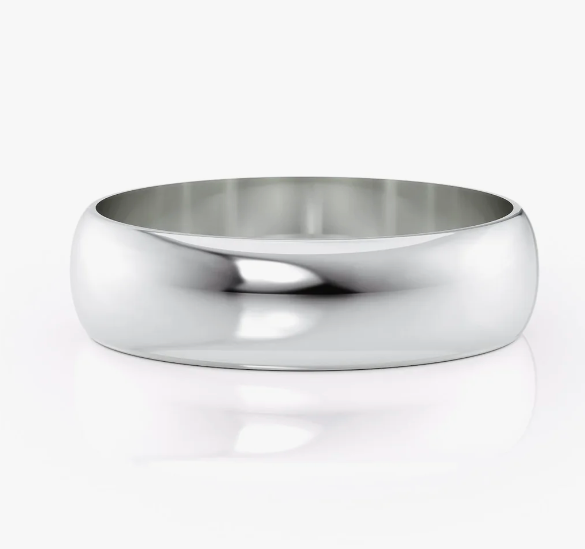 Men’s Wedding Band | White, Yellow & Rose Gold – Nura Lab