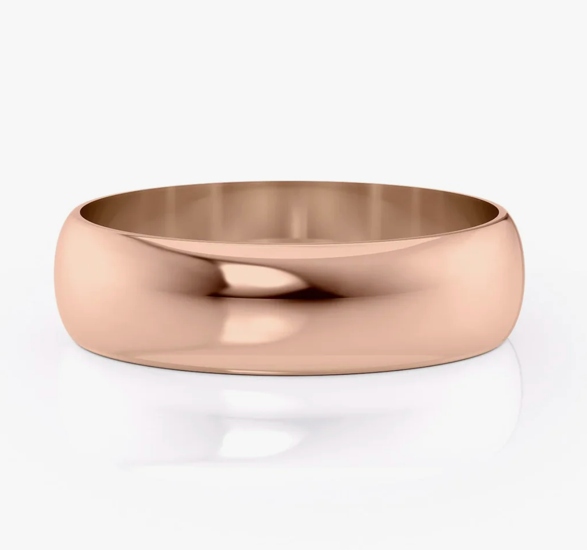 Men’s Wedding Band | White, Yellow & Rose Gold – Nura Lab