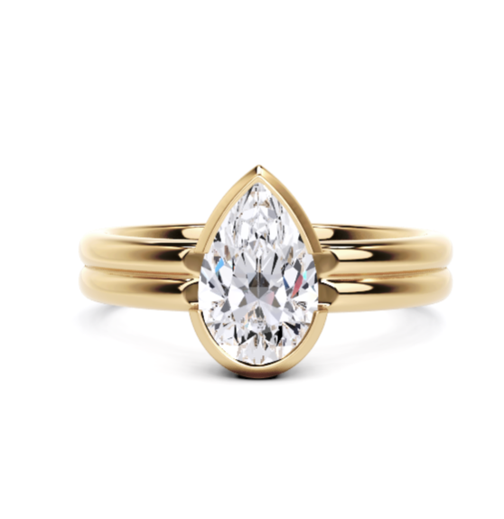 Paola - Double Solitaire Engagement Ring