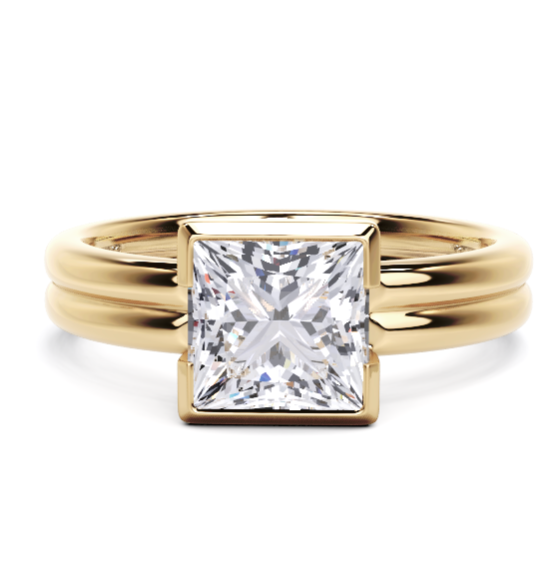 Paola - Double Solitaire Engagement Ring