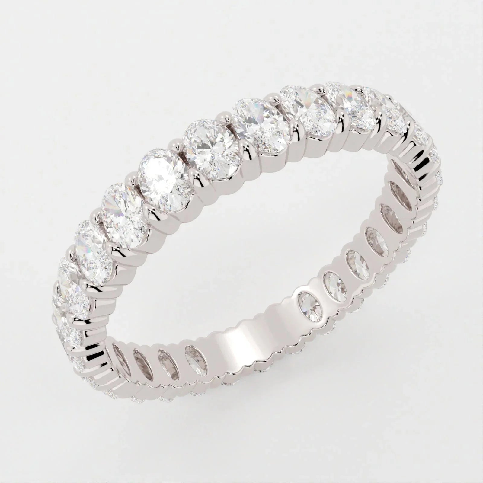 Constellation 2 Carat Moissanite Wedding Band - Raphana Jewellery