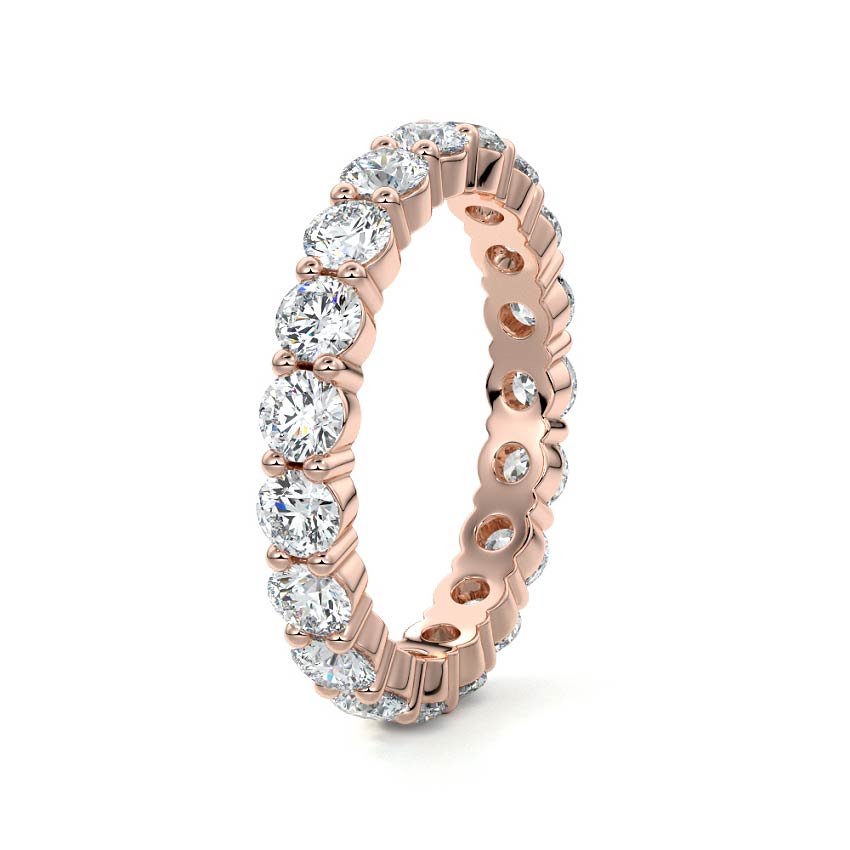 Eternity Wedding Band - Lab Grown - Raphana Jewellery