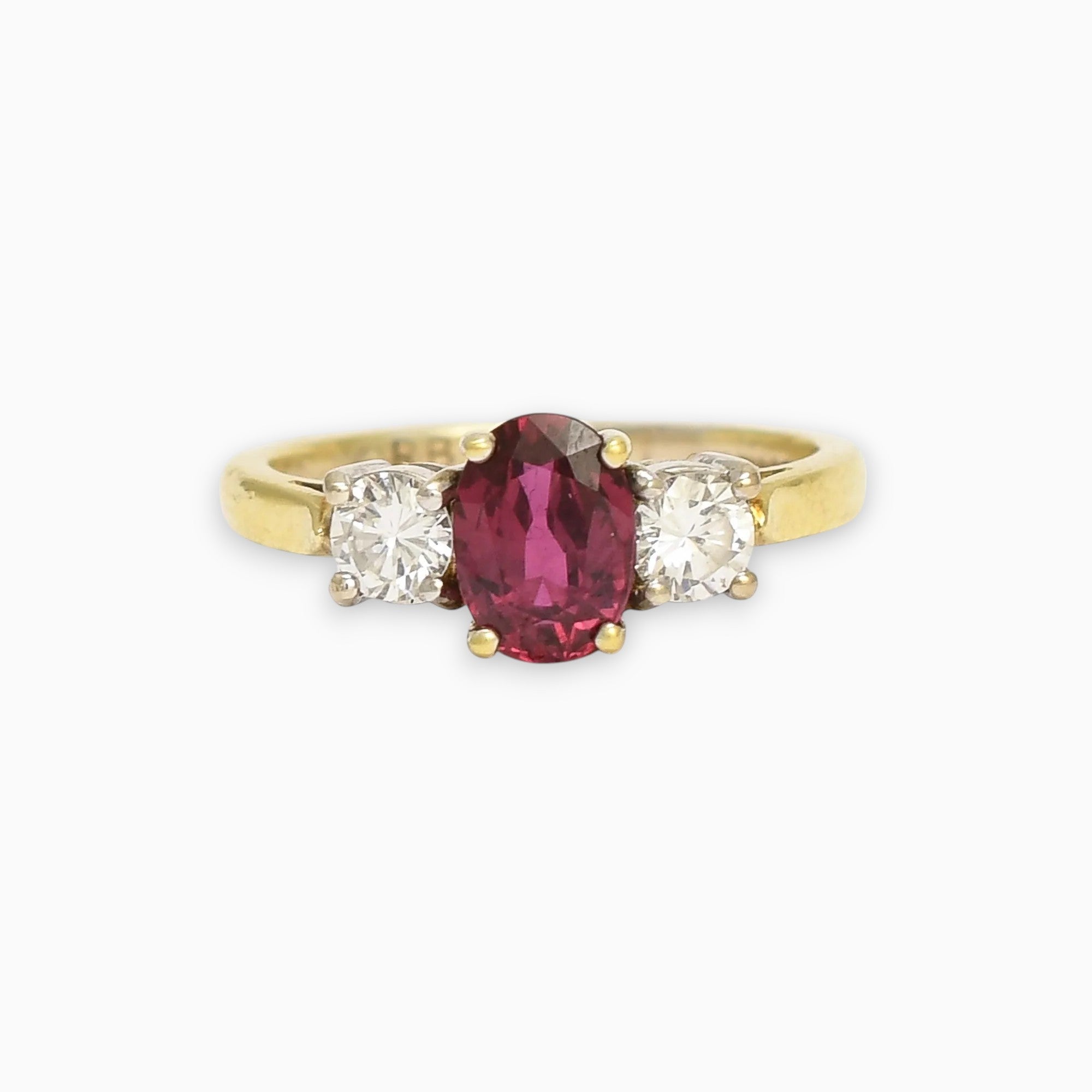 Leia - Ruby Ring - Raphana Jewellery