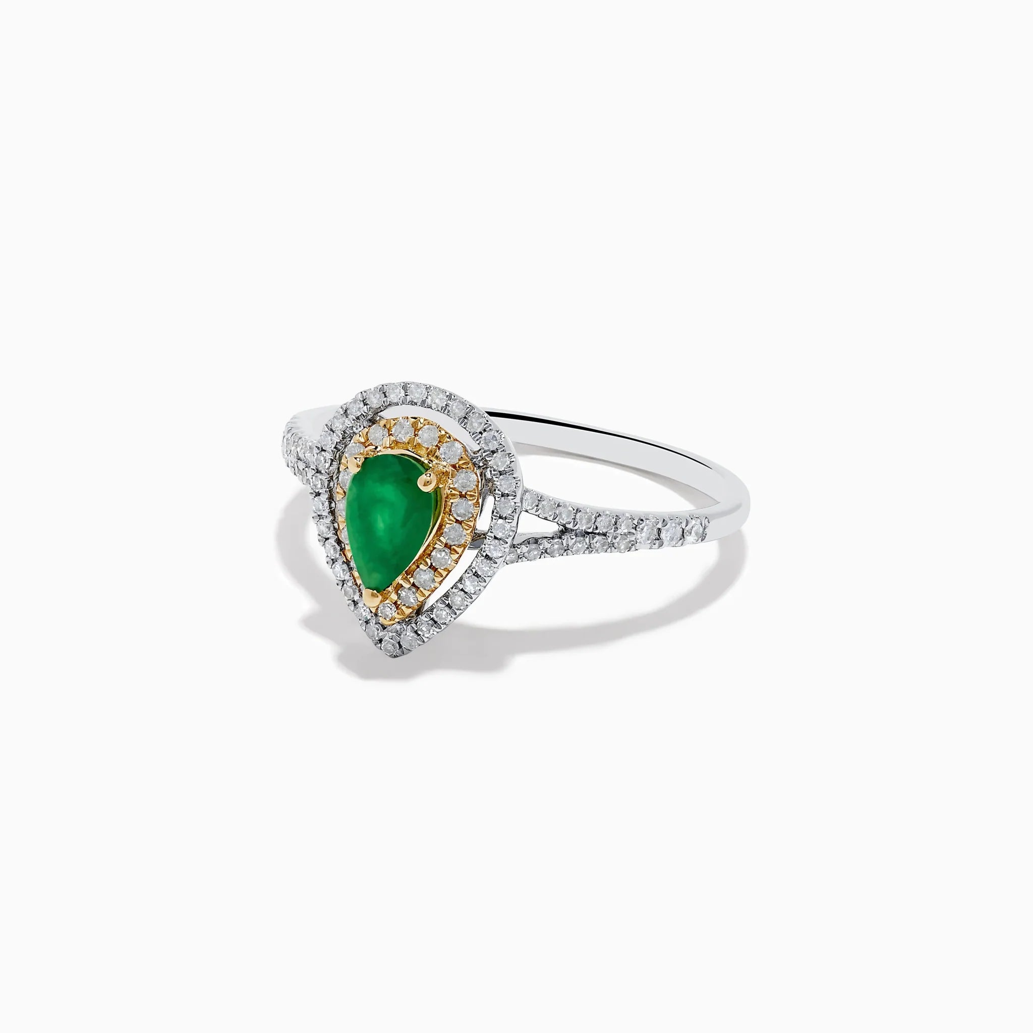 Nyla - Emerald Ring - Raphana Jewellery