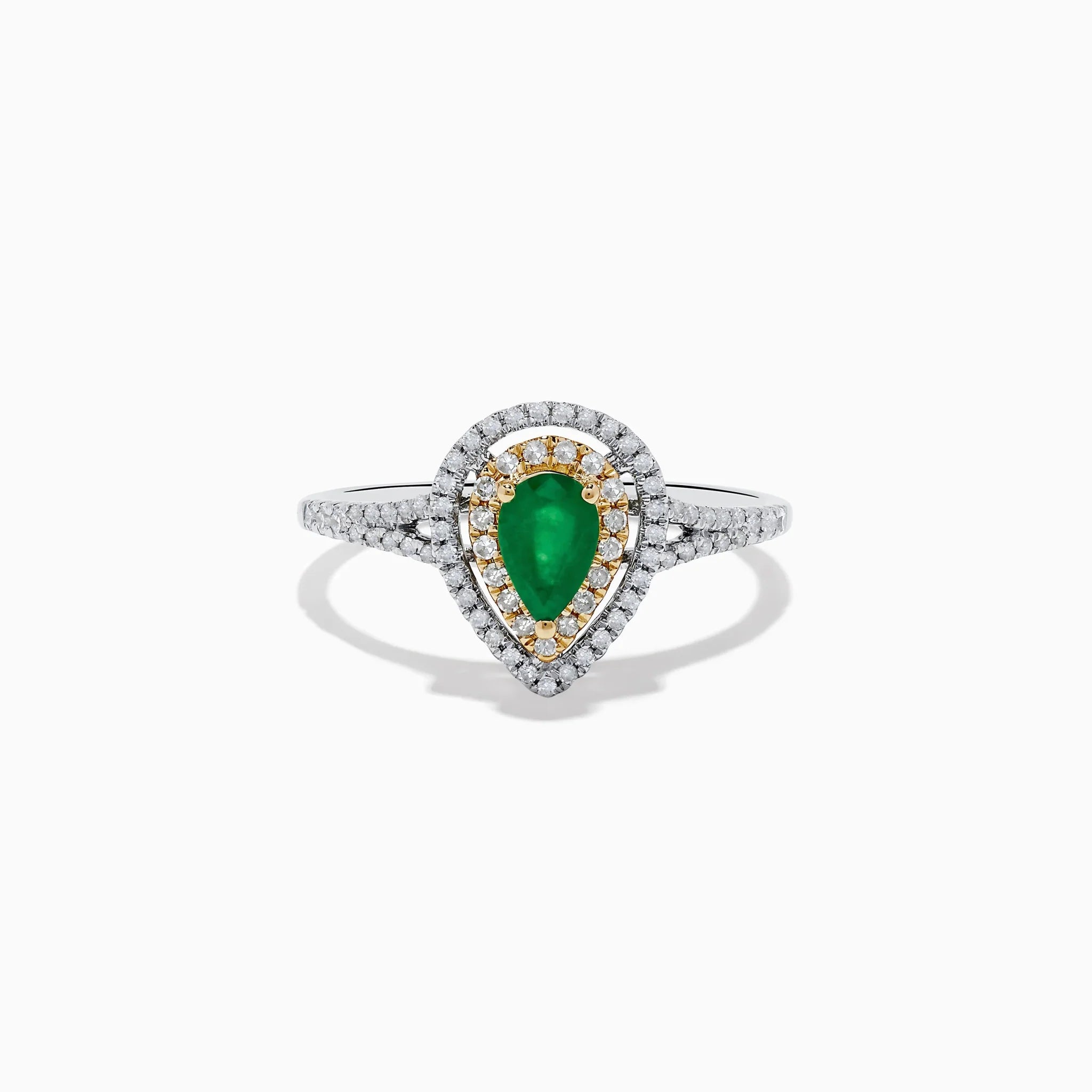 Nyla - Emerald Ring - Raphana Jewellery