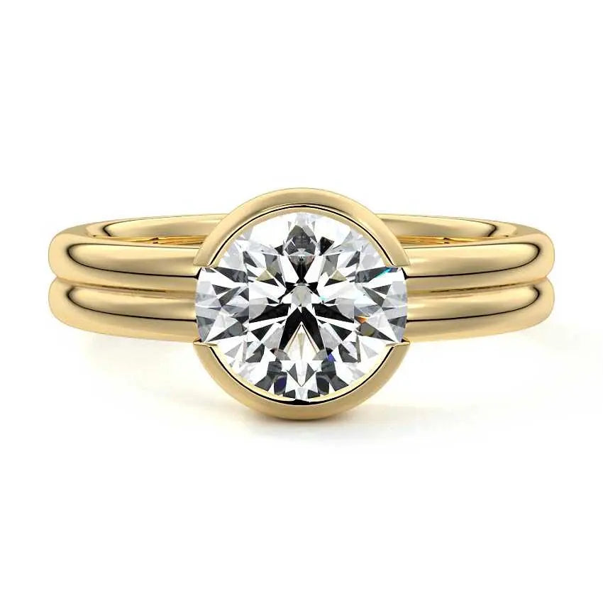Paola - Double Solitaire Engagement Ring