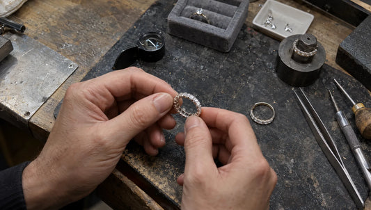Should You Choose a Full or Half Moissanite Eternity Band?