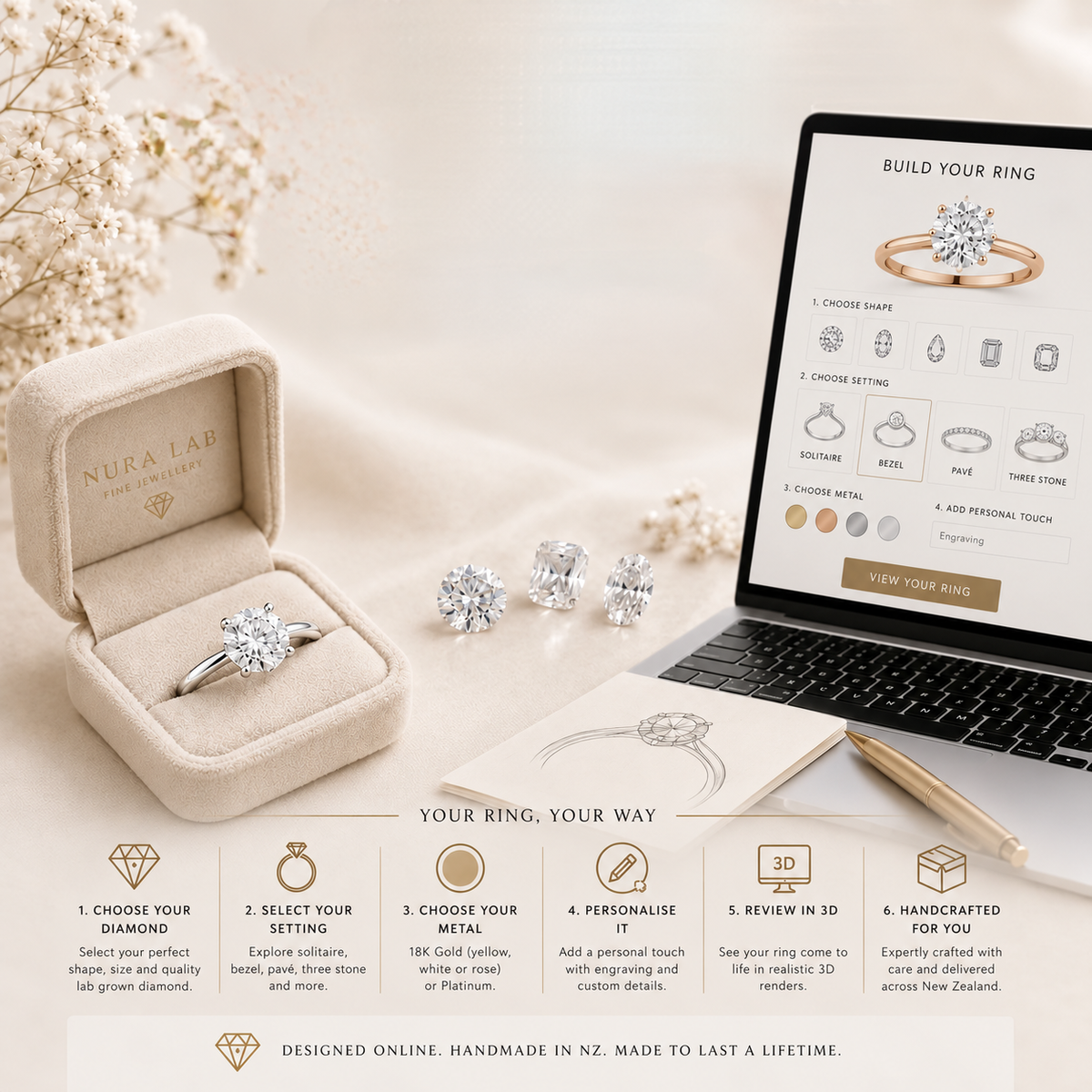 Build Your Engagement Ring Online