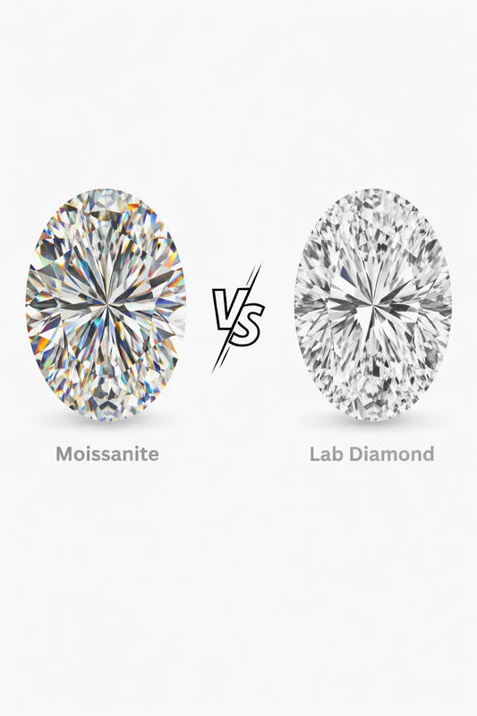 Moissanite vs Lab Grown Diamond: What’s the Difference?.
