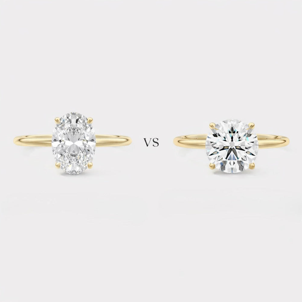Oval vs Round Engagement Rings: Which Shape Should You Choose?