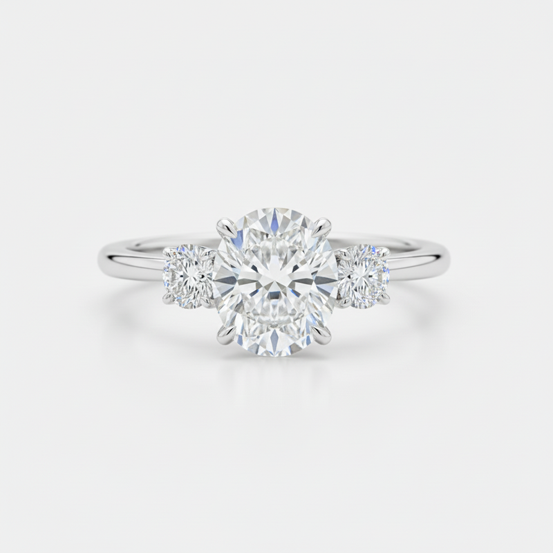 Trilogy Engagement Rings – Three Stone Engagement Rings NZ & AU