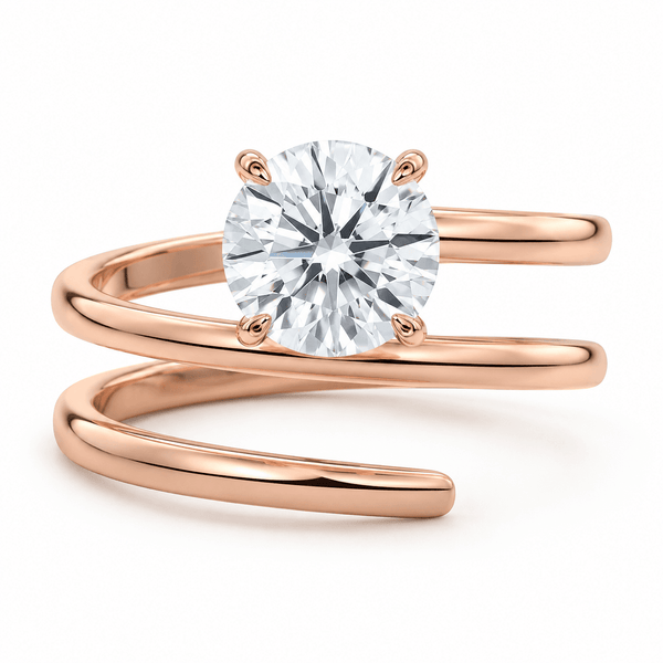 Maeve - Round Lab Grown Diamond Engagement Ring