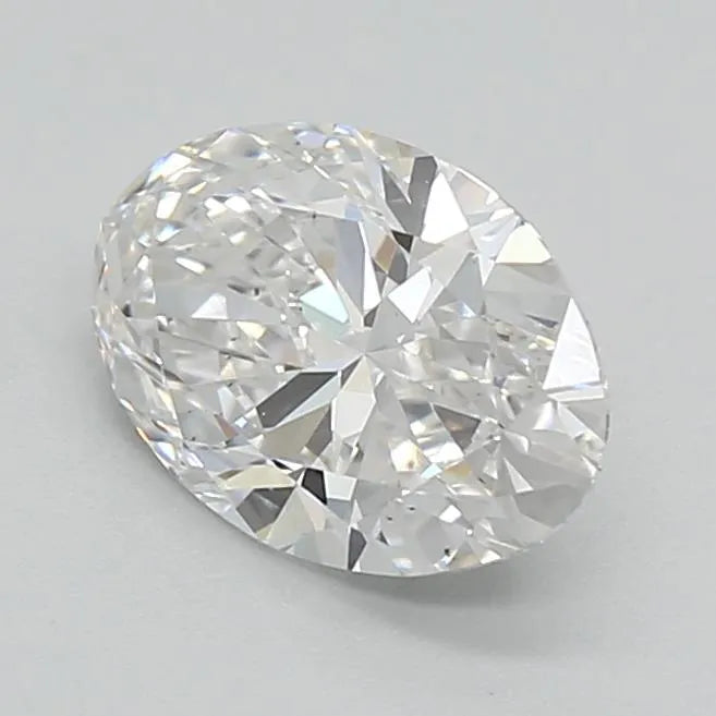 1.10ct Oval Lab Grown Diamond (Colour E, Clarity VS2, Cut EX, IGI Certified)