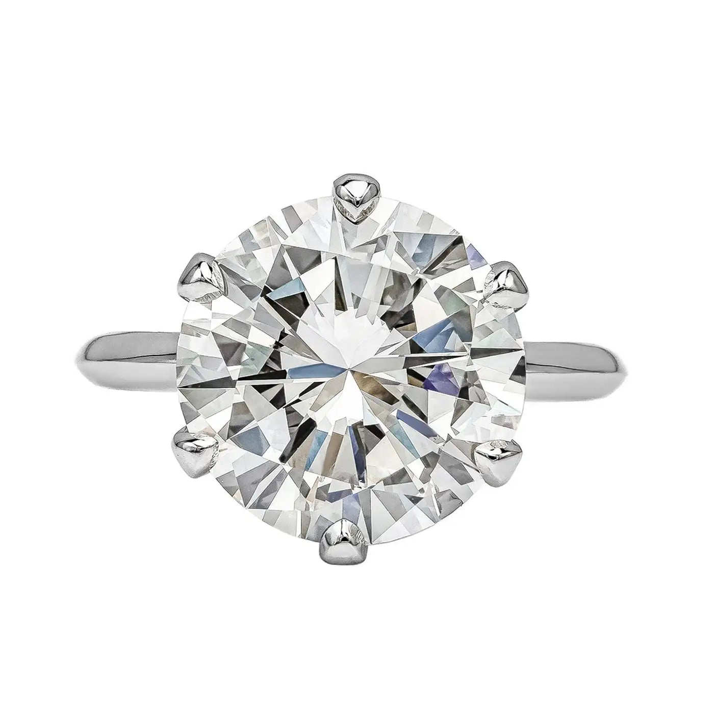 White gold 15 carat solitaire diamond ring made in New Zealand