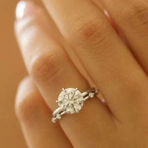 1.5 CT Lone Star Solitaire Ring - Raphana Jewellery
