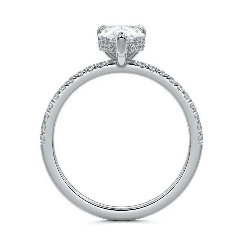 1.5CT Molly Pear Lab-Grown Engagement Ring - Raphana Jewellery