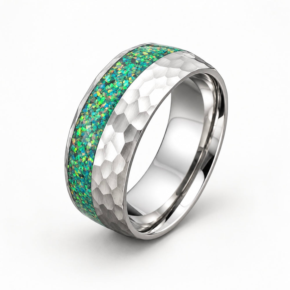 Opal Wedding Rings