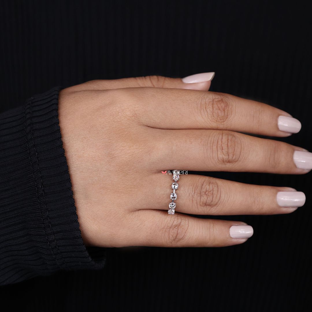 Custom wedding band reflects personal style through handcrafted detail and thoughtful design.
