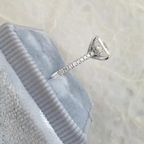 2CT Teresa Princess Cut Engagement Ring - Raphana Jewellery