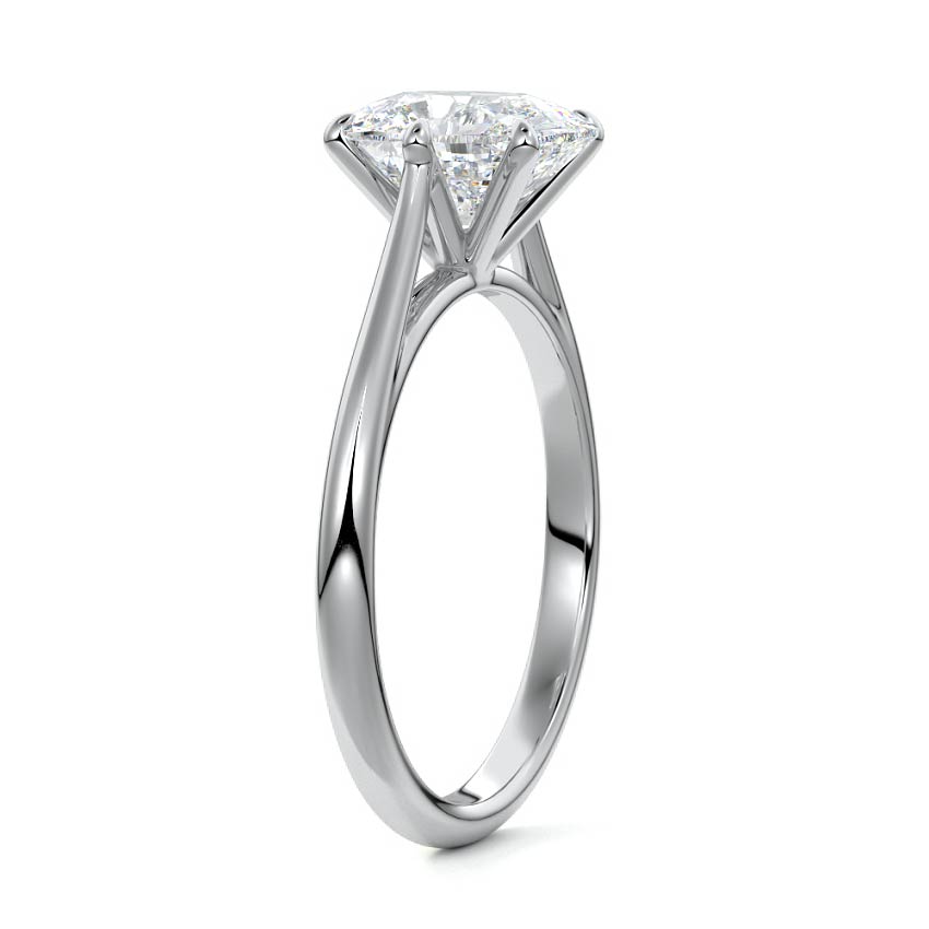 Dominique - Solitaire Cushion Cut Engagement Ring