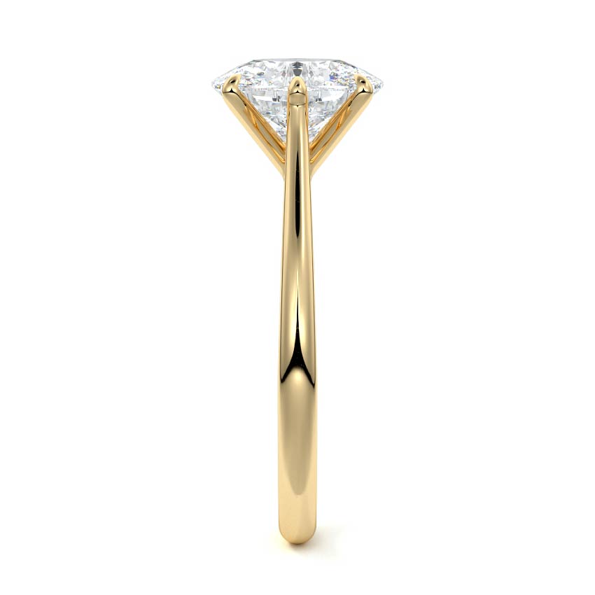 Dominique - Solitaire Cushion Cut Engagement Ring