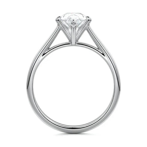 Sienna - Pear Cathedral Lab Grown Diamond Engagement Ring Raphana Jewellery