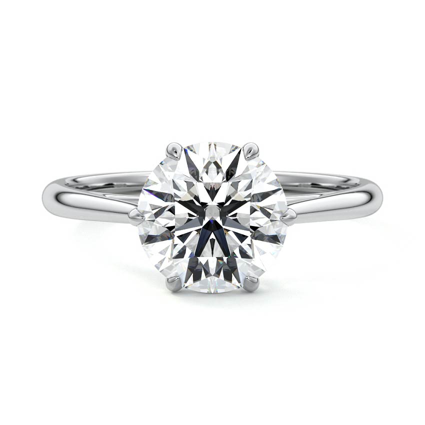 IF D Colour Solitaire Engagement Ring