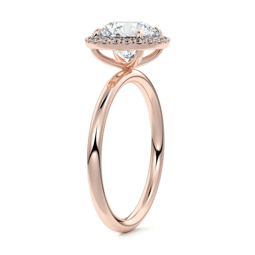 Mariana - Round Halo Engagement Ring