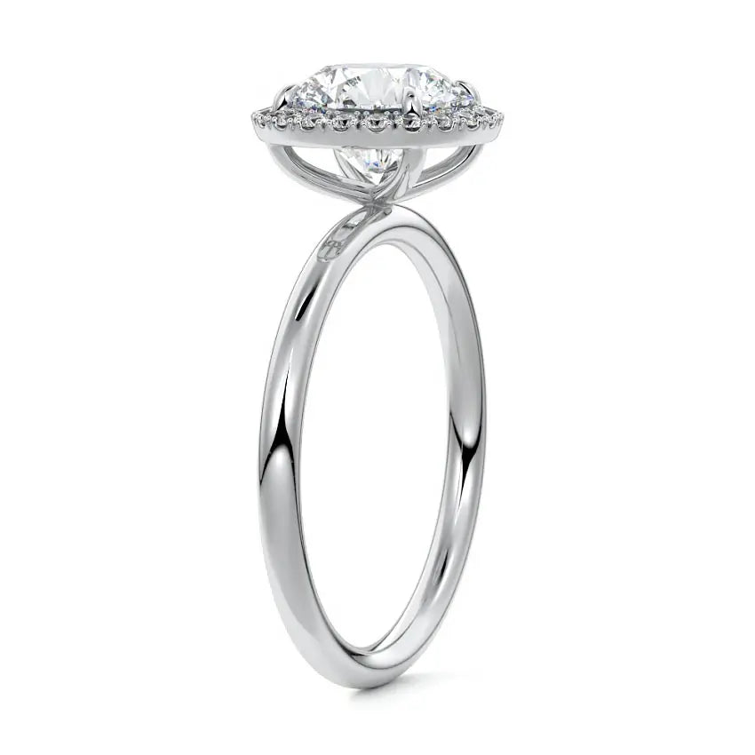 Mariana - Round Halo Engagement Ring