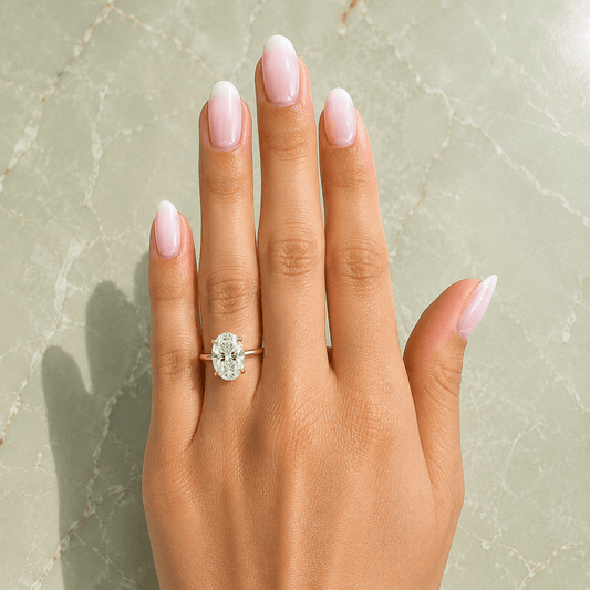 Savannah - Oval Lab Grown Diamond Engagement Ring
