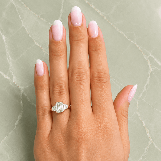 Zoe - Radiant Trilogy Engagement Ring