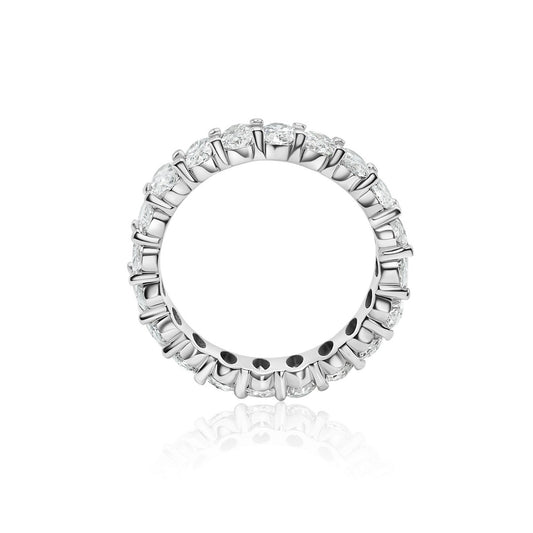 5 Carat Oval Eternity Anniversary Band