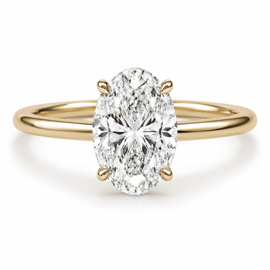 Savannah - Oval Lab Grown Diamond Engagement Ring