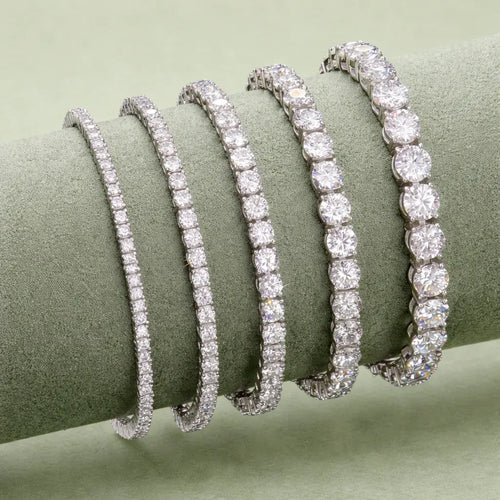 6CT Tennis Bracelet- Lab Moissanite Round Cut in Silver 925 Nura Lab
