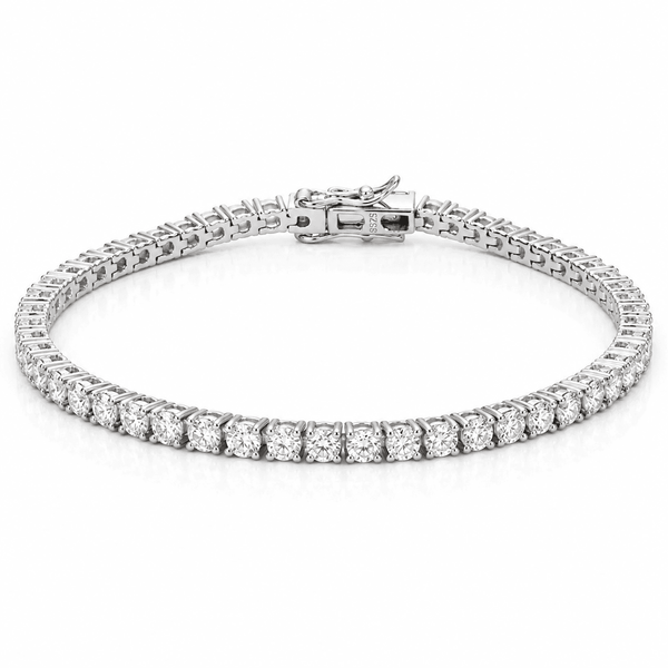 2CT Tennis Bracelet - Lab Moissanite Round Cut