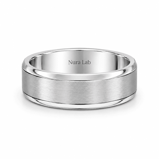 Felix - Brushed Men’s Titanium Wedding Ring