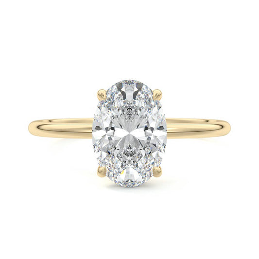 affordable oval diamond engagement ring NZ