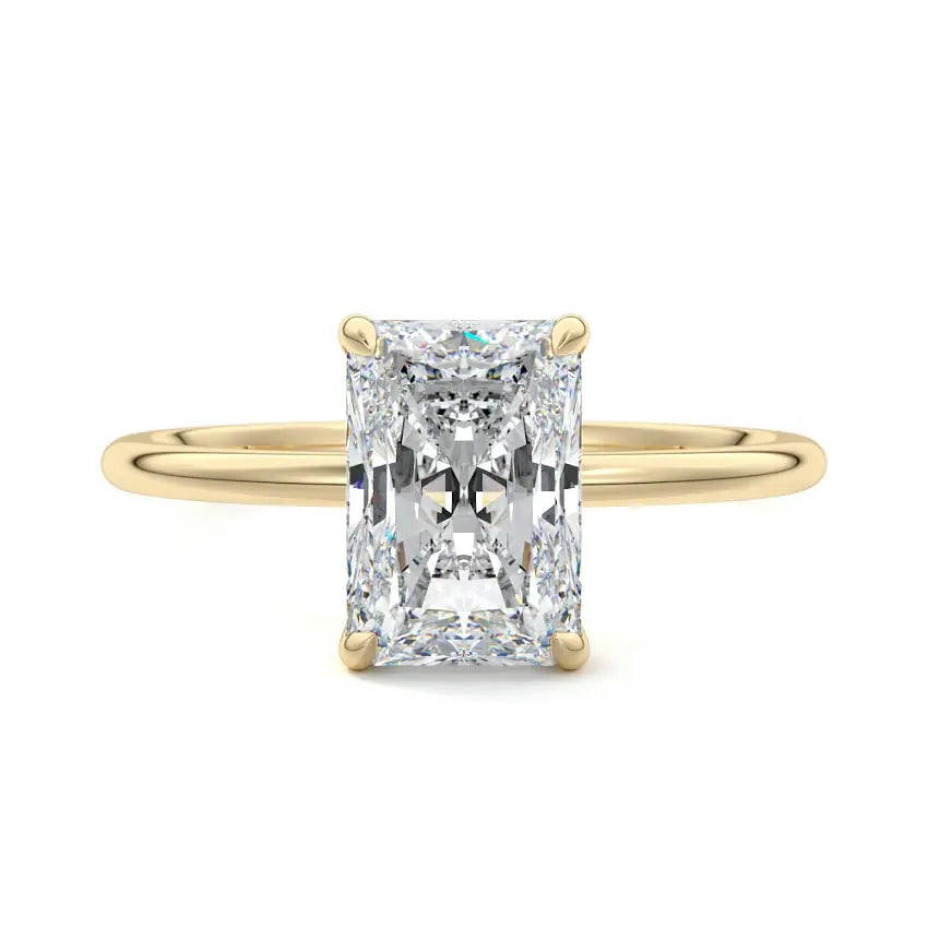 Lavigne -Oval Lab Grown Solitaire Engagement Ring