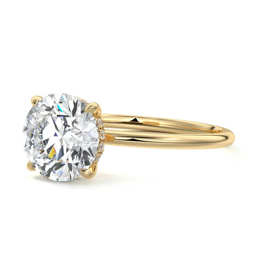 Milly - Solitaire Round Cut Engagement Rings