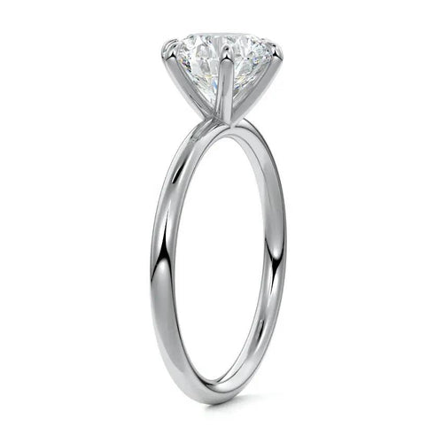 Tayla - Round Lab Grown Diamond Solitaire Engagement Ring Nura Lab
