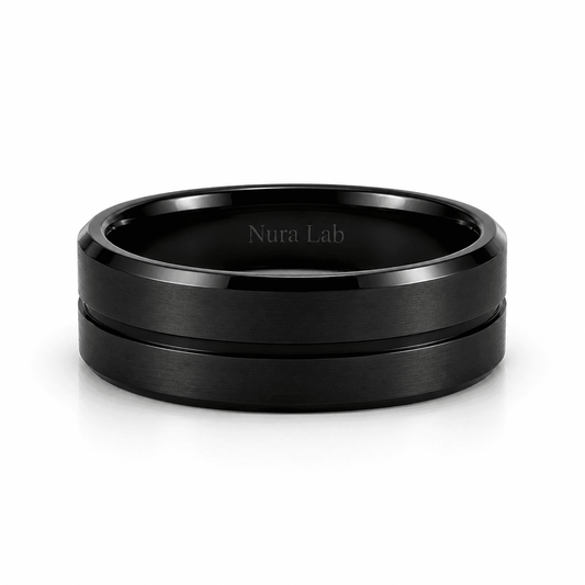 Tonho - Black Titanium Men’s Wedding Ring